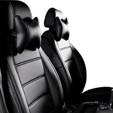 Imagem de Almofada Encosto de Proteção Para Pescoço Banco Carro AUTOMOTIVO (Preto)