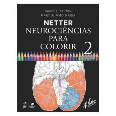 Imagem de Netter Neurociências Para Colorir