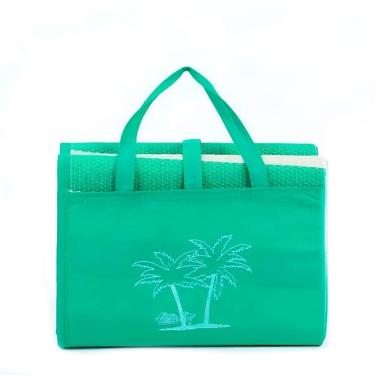 Imagem de Bolsa E Esteira De Praia Impermeável - Verde