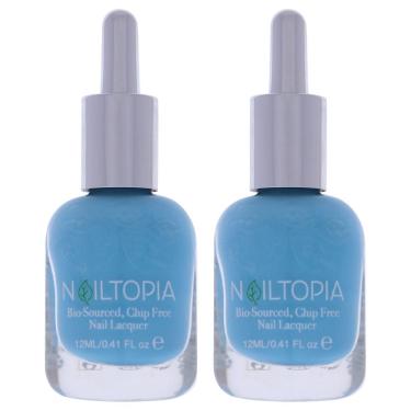 Imagem de Verniz para unhas Nailtopia Bio-Sourced Tropinail, pacote com 2