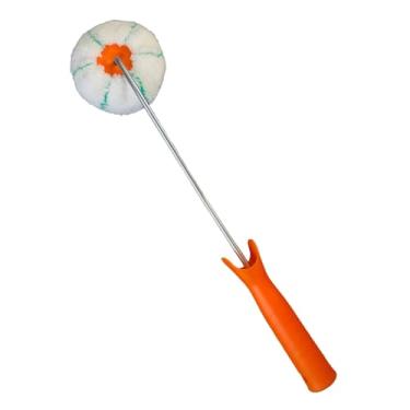 Imagem de Bothyi Rolo de pintura para cantos, ferramenta para pintura de cantos, acessórios para drywall, de parede de lama, pincel para decoração de espaços internos
