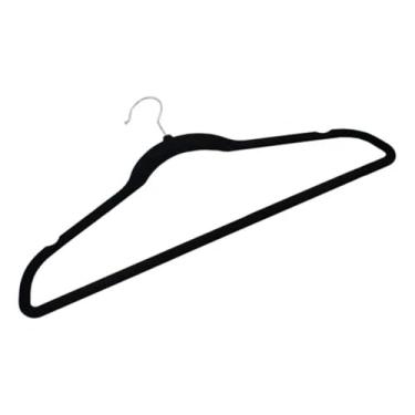 Imagem de Kit 10 Cabides de Veludo Slim Adulto 45cm – Antiaderente, Giratório e Reforçado | Blazer, Camisa, Calça, Vestido