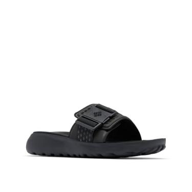 Imagem de Columbia Sandália esportiva feminina Peakfreak Roam Slide, Preto/Oxford Tan, 35