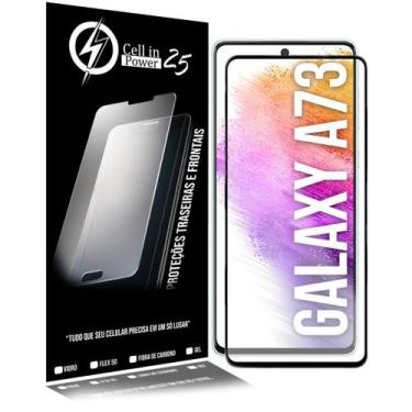 Imagem de Película De Vidro 3d compativel Galaxy A73 A736 6.7 Cobre 100 Toda Tel