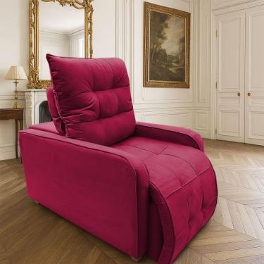 Imagem de Poltrona Retratil Reclinavel Rodape Regulavel Amamentação Azera - B Ho