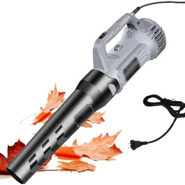 Imagem de Soprador De Folhas Poderoso, Soprador De Jardim Elétrico De 3800 W Com 17500 Rpm E Dissipação De Calor Eficiente, Ventilador De Ar Potente Plug-in De Modos De 2 Velocidades Para Uso Domésti