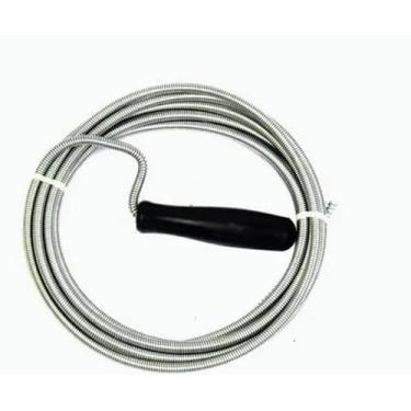 Imagem de Desentupidor Manual Mola Aço 1,5m Pia Ralo Cozinha Banheiro Quintal