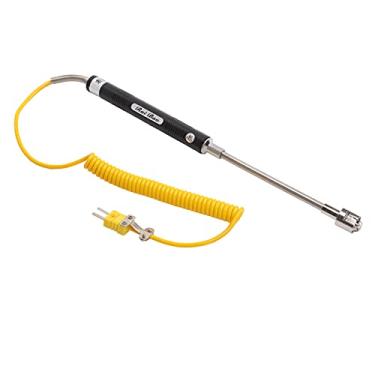 Imagem de Sensor Termopar Tipo K de Alta Precisão Com Alça Isolada, Resposta Rápida, Ideal para Testes de Temperatura Em Ambientes de Gás e Líquido (Aço resistente ao calor 2)