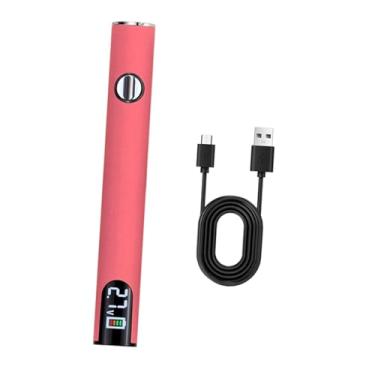 Imagem de harayaa Kit de ferro de solda USB recarregável LCD com visor digital sem fio caneta de solda bateria para reparo de circuito eletrônico, Rosa