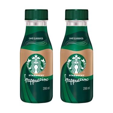 Imagem de Kit 2 Frappucino Starbucks Café Clássico 280ml