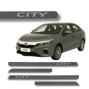 Imagem de Jogo Friso Redondo Lateral Honda City Original Escolha a Cor