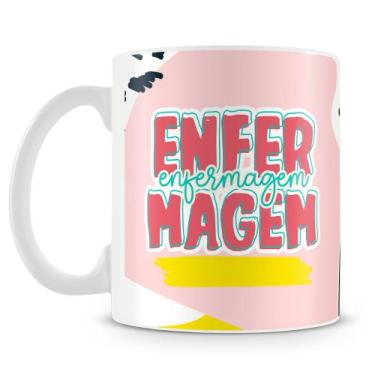 Imagem de Caneca Flork Enfermagem - Meme Profissões - 325ml - Amo Canecas