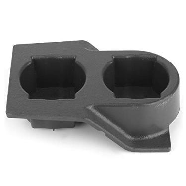 Imagem de aqxreight Suporte para Bebida do Porta-copos de Carro para o Suporte para Bebida para GQ Y60 1988-1997 Center Console Substituição ABS ABS Escuro Cinza
