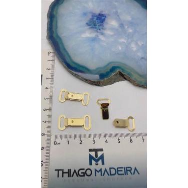 Imagem de Fecho Gaveta Banhado a Ouro 18K - 01 Unidade - no-brand