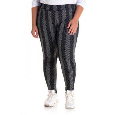 Imagem de Calça Feminina Legging em Malha Jacquard-Feminino