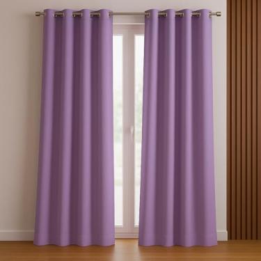 Imagem de Cortina Oxford Premium Para Sala E Quarto(LILAS,2.80mt LARGURA x 2.50mt ALTURA)