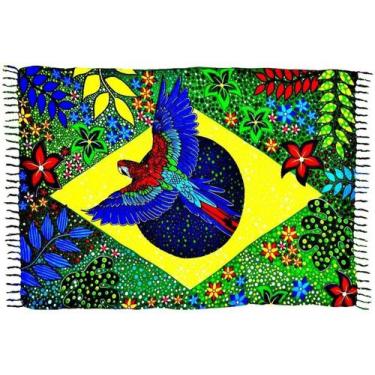 Imagem de Canga de Praia do Brasil - Azul - Besakih, Amarelo