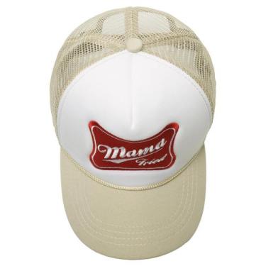Imagem de Boné bordado Patch Trucker Etdewrio Mesh ajustável