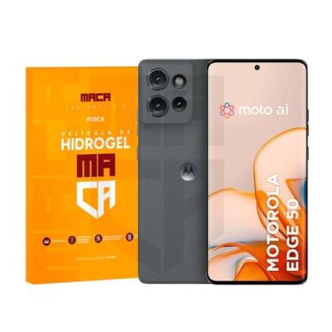 Imagem de Película Hidrogel Moto Razr 50 Hd Ou Fosca Frente e Verso MACA
