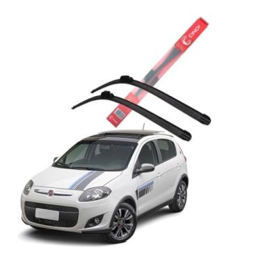 Imagem de Jogo Palheta Limpador De Parabrisa Novo Palio 2012 2013 2014 2015 2016 2017 Encaixe específico