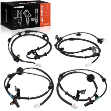 Imagem de A-Premium Sensor de velocidade da roda ABS dianteiro e traseiro 4 peças compatível com modelos Hyundai - Veloster 2012 2013 2014