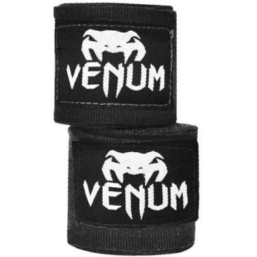 Imagem de Atadura Bandagem Venum 4mts preto - venum, Preto
