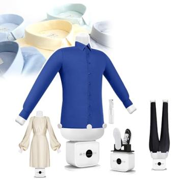 Imagem de Secador E Ferro De Passar AutomáTico Com Ar Quente,Secador De Roupas E Removedor De Rugas Sem Usar As MãOs,Vaporizador 360° Que Seca Sem Pontos Cegos,Ferro De Passar Que Seca Rapidamente Em 8 Minutos