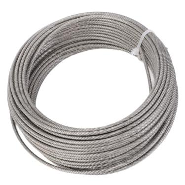 Imagem de RiToEasysports 1/8 Polegada Kit de Corda de Fio, Cabo de Aço Inoxidável 304 de 66 Pés Com Tensor para Jardim Ao Ar Livre Pátio Varal Suporte de Planta