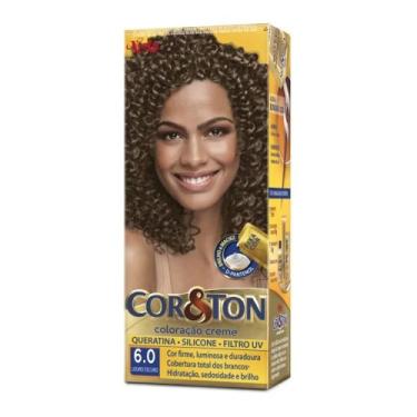 Imagem de Tintura Creme Cor & Ton Louro Escuro 6.0 - Cor e Ton