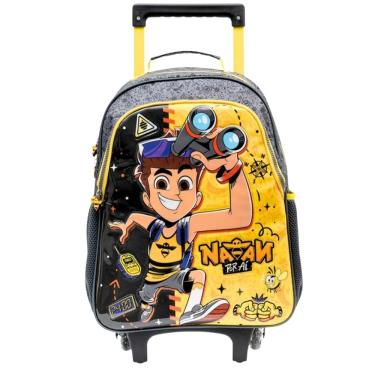 Imagem de Mochila de Rodinhas Natan Por Aí Escolar Meninos Infantil