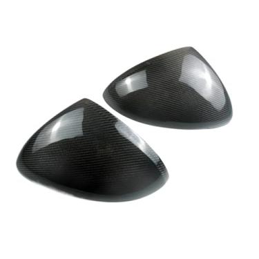 Imagem de Acessórios Automotivos: Capas de Retrovisor em Fibra de Carbono Modificadas, Compatíveis com Porsche Cayenne 2015-2017