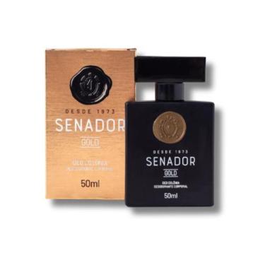 Imagem de Perfume Masculino Deo Colônia Senador Gold 50ml - Memphis