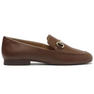 Imagem de Sapato Feminino Ana Capri Mocassim Marrom - C30075-Feminino