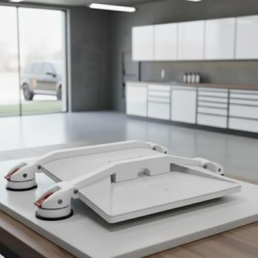 Imagem de Starlink Mini Suporte Veicular Com Ventosas Case Base Para Antena Gen4 Carro Painel Parabrisa Internet Satélite Conexão Motorhome Trailer Barco (Branca)