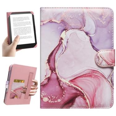 Imagem de HoYiXi Capa universal para Kindle eReader de 6,8 a 7 polegadas compatível com Paperwhite/PocketBook e Tolino/Kobo Clara 2E/Kobo Clara HD, capa protetora para eReader de 17,3 cm a 7 polegadas com