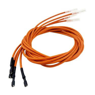 Imagem de 4 peças de substituição de fio de ignição universal para Brinkmann 2200, 2210, 2300, 2700, 4040, 4345, 6330, 6345, 101.6 cm fio de ignição a gás para Charbroil 4632215 463221503, para churrasqueira