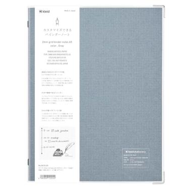 Imagem de kleid Caderno fichário de 2 mm, A5, cinza, 8415-03