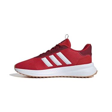 Imagem de adidas Tênis masculino X_PLR Path, Vermelho universitário/branco/vinho universitário, 43