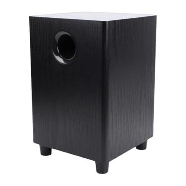Imagem de ASHATA 6.5 Polegada Subwoofer Passivo, 100w Potência Baixo Pesado Som Poderoso Subwoofer Alto-falante Independente para Festa de Cinema Em Casa, Plug and Play