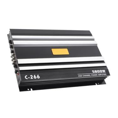 Imagem de aqxreight Amplificador Estéreo para Carro Alto-falante Power Amp 12V 5800W Universal para Caminhão Desempenho de Qualidade de Som Superior Compatível Com Vários Alto-falantes Ideal para Atualizações