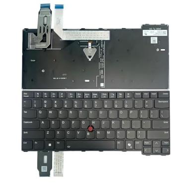 Imagem de Zahara Substituição de retroiluminação de teclado preto EUA para Lenovo ThinkPad L14 Gen5 21L1 21L5, T14 Gen5 21MC 21ML, P14s Gen5 21ME 21MF, T14 Gen6 21QC 21QH, P14s Gen6 21QL 21QM, L14 Gen6 21S6