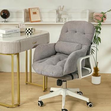 Imagem de Almofadas confortáveis ​​para cadeiras de escritório, almofada de suporte lombar, almofada de assento respirável para dormitório, escritório, carro, casa, sala de jantar e cozinha.