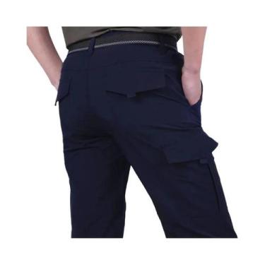 Imagem de Calças Cargo Táticas Militares Camufladas Com Múltiplos Bolsos Para Ca