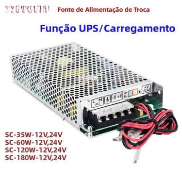 Imagem de Fonte De Alimentação Chaveada De Alta Potência MZMW 12V 24V Com Função