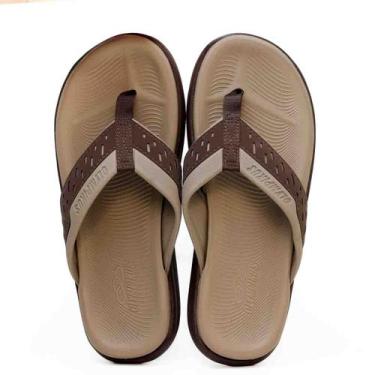 Imagem de Chinelo Olympikus Caraiva Masculino, Cinza escuro, 40