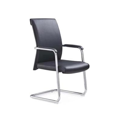 Imagem de Cadeira de escritório, cadeira de escritório, sala de estar, cadeira de computador, cadeira de negociação simples e moderna com encosto de braço, cadeira de arco, móveis, cadeira executiva de