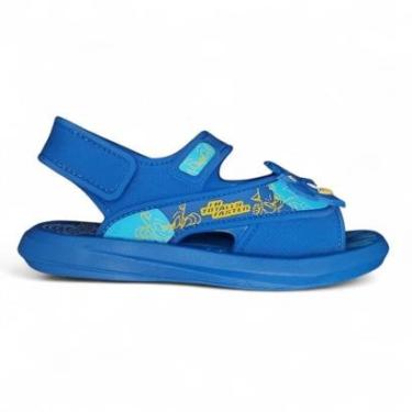 Imagem de Sandalia Infantil Meninos Sonic Rush Casual Conforto 23353-Masculino