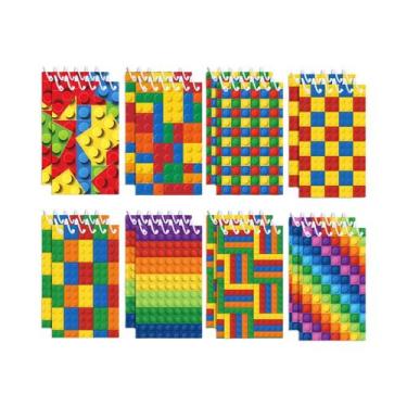 Imagem de Mini Caderno Espiral De Bolso 8/16/24 Unidades Bloco De Notas Portátil