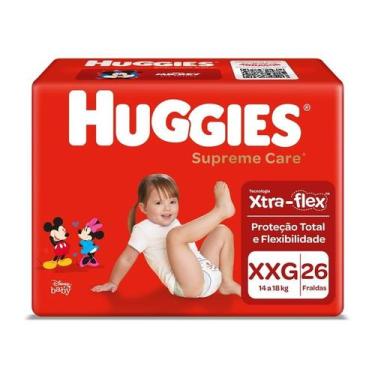 Imagem de Fralda Huggies Supreme Care XXG 26 Unidades, XXG, 26