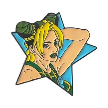 Imagem de Broche Kujo Jotaro JoBrooch Anime JOJO's Bizarre Adventure Personagem 